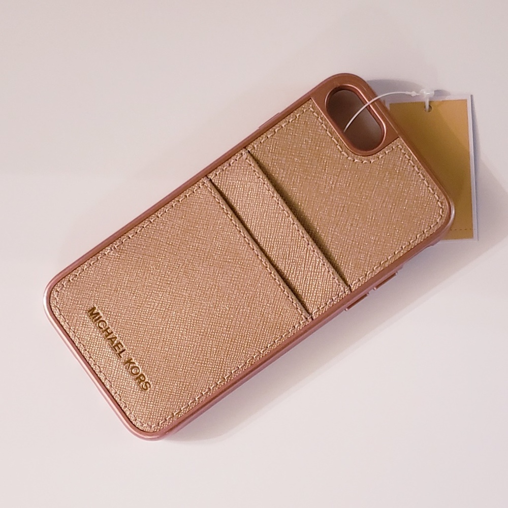 NEW MICHAEL KORS ROSE GOLD iPHONE 7, iPHONE 8 CASE